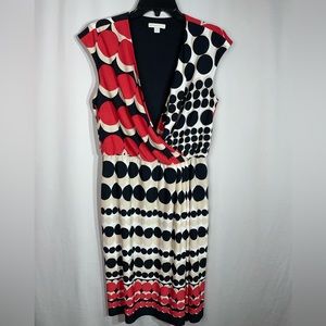 New York & Company V-Neck Dress Size M.    0336